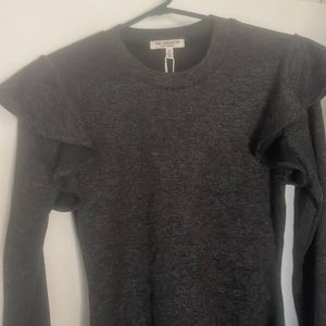 Free Generation Dress Size M long sleeve w adorable shoulder/sleeve nwt